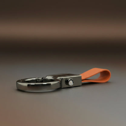 CORE LOOP - BROWN - Stainless Steel Keychain for Men & Boy - THE MEN THING