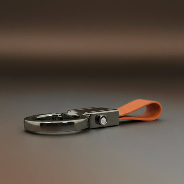 CORE LOOP - BROWN - Stainless Steel Keychain for Men & Boy