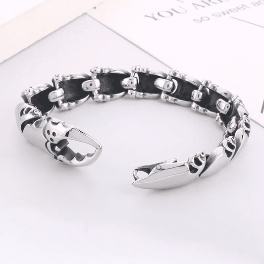 CRABLOCK - 22mm Pure Titanium Steel Bracelet for Men & Boy (8inch) - THE MEN THING