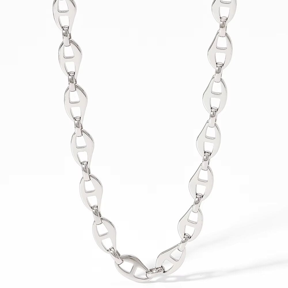 CRIMSON LINK - 8mm Chain Pure Stainless Steel 23inch for Men & Boys - THE MEN THING