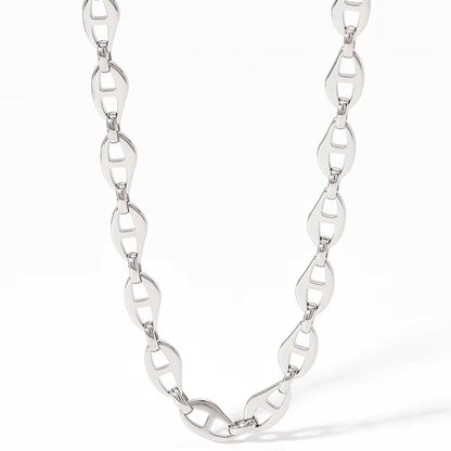 CRIMSON LINK - 8mm Chain Pure Stainless Steel 23inch for Men & Boys - THE MEN THING