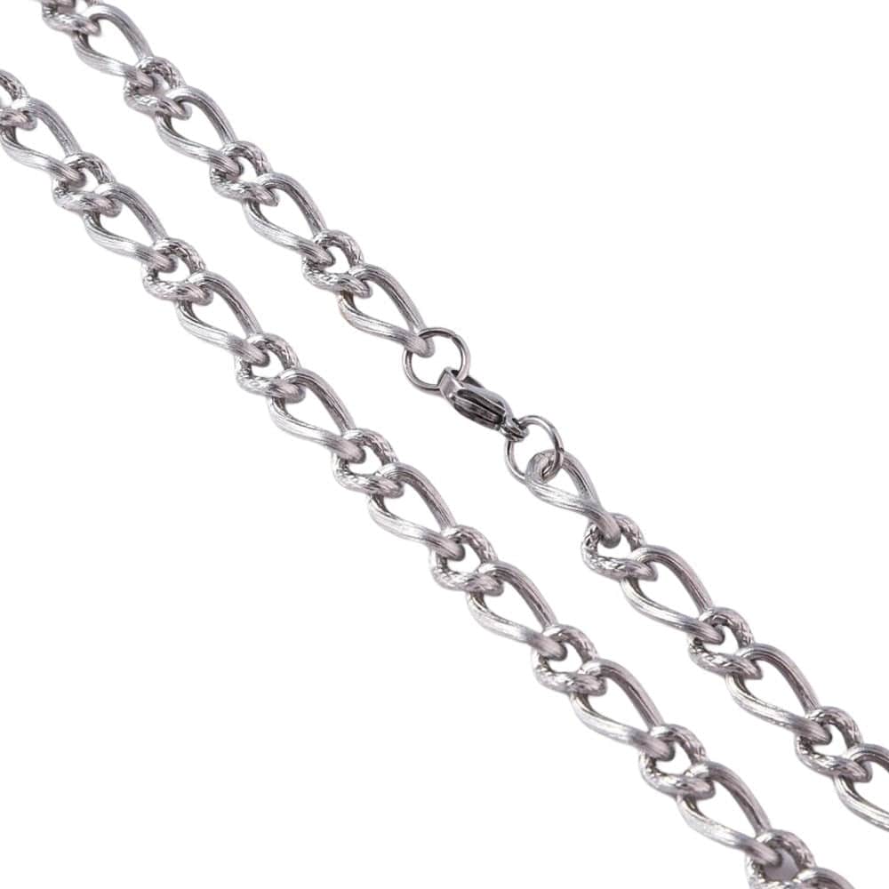 CZAR CURVE - 8mm Chain Pure Stainless Steel 23inch for Men & Boys - THE MEN THING