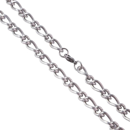 CZAR CURVE - 8mm Chain Pure Stainless Steel 23inch for Men & Boys - THE MEN THING