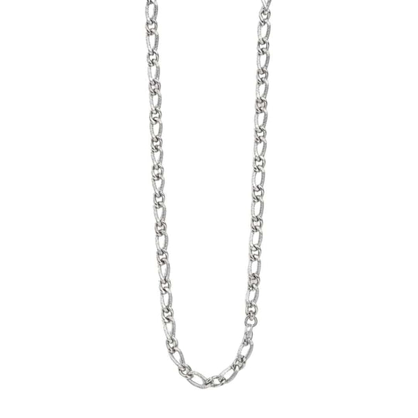 CZAR CURVE - 8mm Chain Pure Stainless Steel 23inch for Men & Boys