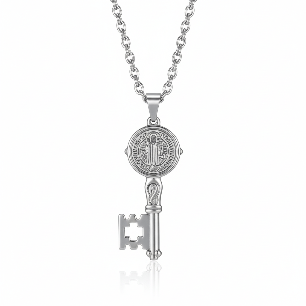DIVINE KEY - 20inch Pure Stainless Steel European trending Style Chain for Men & Boy - THE MEN THING