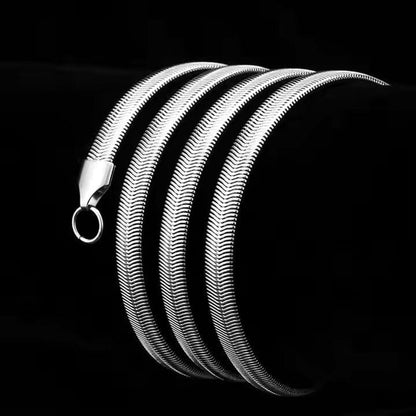 DOMINIX - 5mm Chain Pure Stainless Steel 23inch for Men & Boys - THE MEN THING