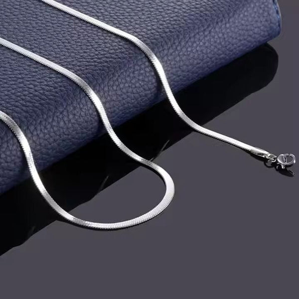 DOMINIX - 5mm Chain Pure Stainless Steel 23inch for Men & Boys