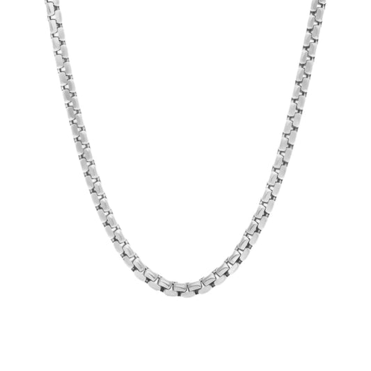 DOMINUS - 6mm Chain Pure Stainless Steel 23inch for Men & Boys - THE MEN THING