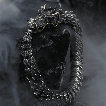 DRAGON GOT -- "12"mm Pure Copper Bracelet with Hook Buckle for Men & Boys ("9" inch) - THE MEN THING