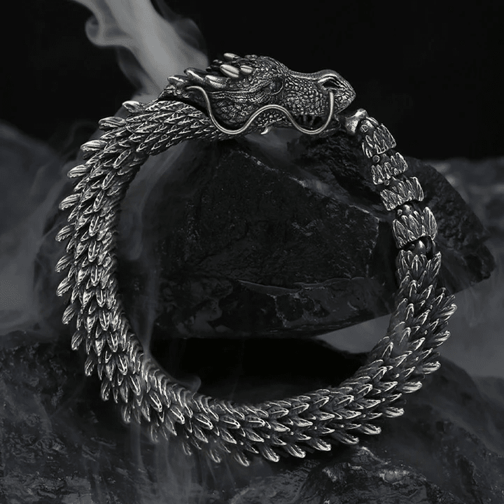 DRAGON GOT -- "12"mm Pure Copper Bracelet with Hook Buckle for Men & Boys ("9" inch) - THE MEN THING