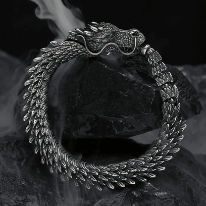 DRAGON GOT -- "12"mm Pure Copper Bracelet with Hook Buckle for Men & Boys ("9" inch) - THE MEN THING