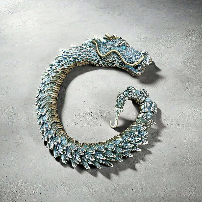DRAGON GOT -- "12"mm Pure Copper Bracelet with Hook Buckle for Men & Boys ("9" inch) - THE MEN THING