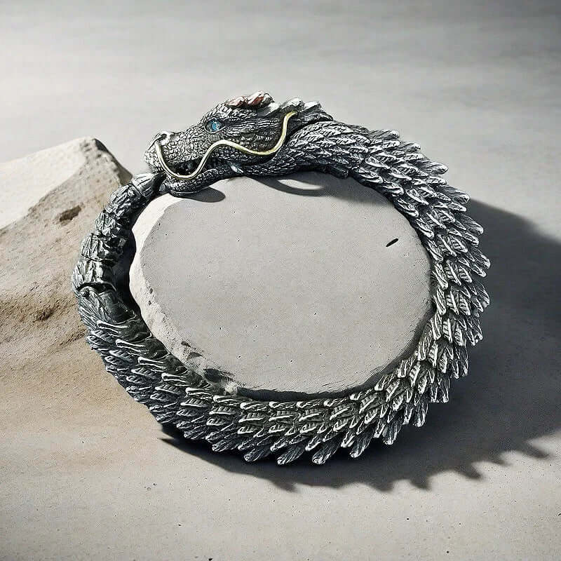 DRAGON GOT -- "12"mm Pure Copper Bracelet with Hook Buckle for Men & Boys ("9" inch) - THE MEN THING