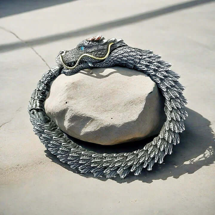 DRAGON GOT -- "12"mm Pure Copper Bracelet with Hook Buckle for Men & Boys ("9" inch) - THE MEN THING