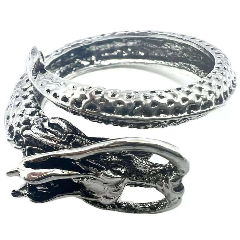 DRAGON-SPIRAL - Alloy Adjustable Vintage Ring for Men & Boys — Rings for Men | THE MEN THING