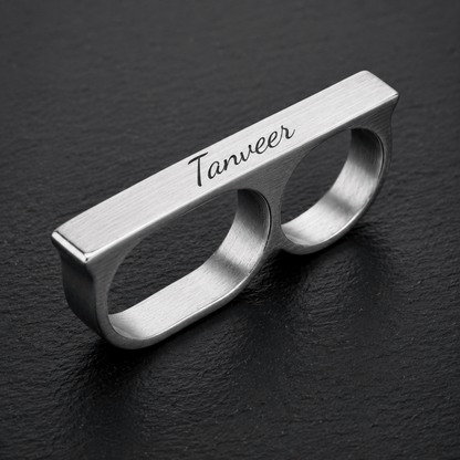 ENGRAVED - Rebellious Three Silver