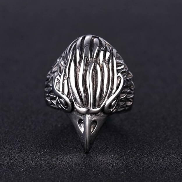 EAGLE HEAD - Titanium Steel Ring for Men - THE MEN THING