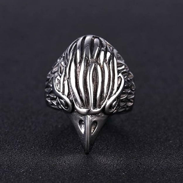 EAGLE HEAD - Titanium Steel Ring for Men