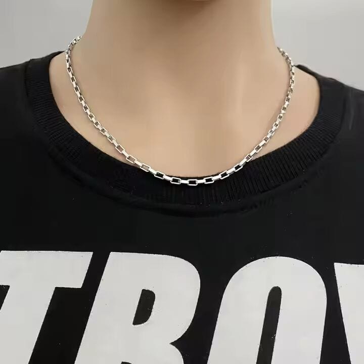 ELEXON - 4mm Chain Pure Stainless Steel 23inch for Men & Boys - THE MEN THING