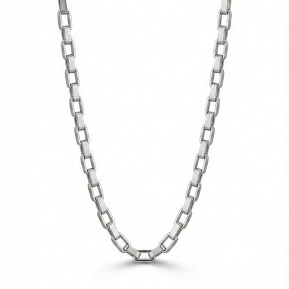 ELEXON - 4mm Chain Pure Stainless Steel 23inch for Men & Boys - THE MEN THING