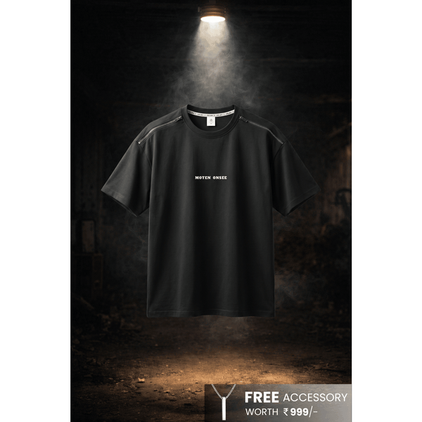 ELVORIX CORE Oversized T-Shirt - Black