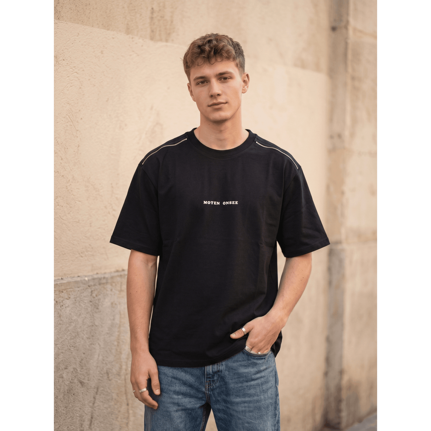 ELVORIX CORE Oversized T-Shirt - Black — T-Shirt for Men | THE MEN THING