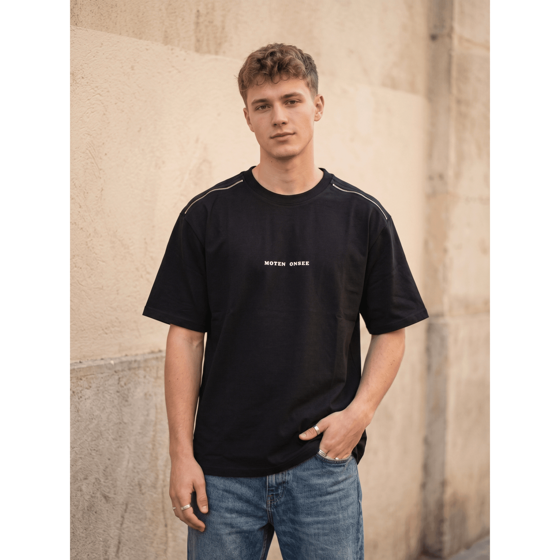 ELVORIX CORE Oversized T-Shirt - Black — T-Shirt for Men | THE MEN THING