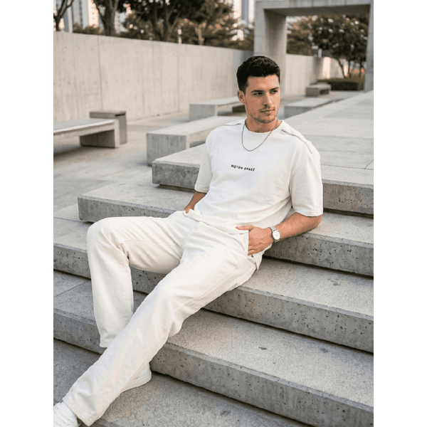ELVORIX CORE Oversized T-Shirt - White