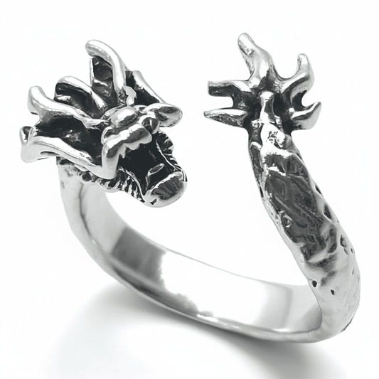 FIRY DRAGON - Alloy Adjustable Vintage Ring, American trending Style for Men & Boys — Rings for Men | THE MEN THING