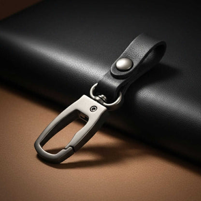 FORGECLIP BLACK - Stainless Steel Keychain for Men & Boy — KeyChains for Men | THE MEN THING