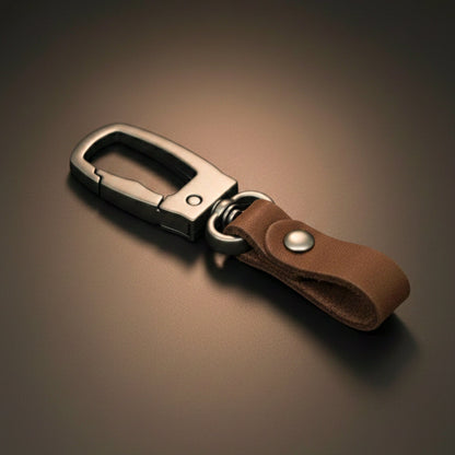 FORGECLIP DARK BROWN - Stainless Steel Keychain for Men & Boy - THE MEN THING
