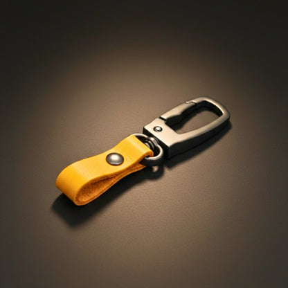 FORGECLIP MUSTARD YELLOW - Stainless Steel Keychain for Men & Boy - THE MEN THING
