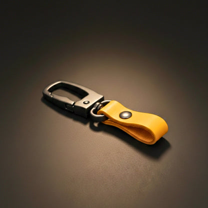 FORGECLIP MUSTARD YELLOW - Stainless Steel Keychain for Men & Boy - THE MEN THING