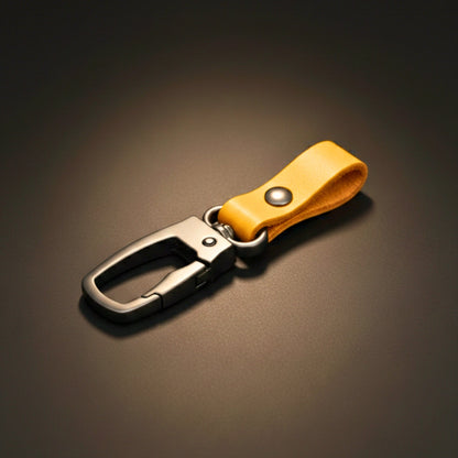 FORGECLIP MUSTARD YELLOW - Stainless Steel Keychain for Men & Boy - THE MEN THING