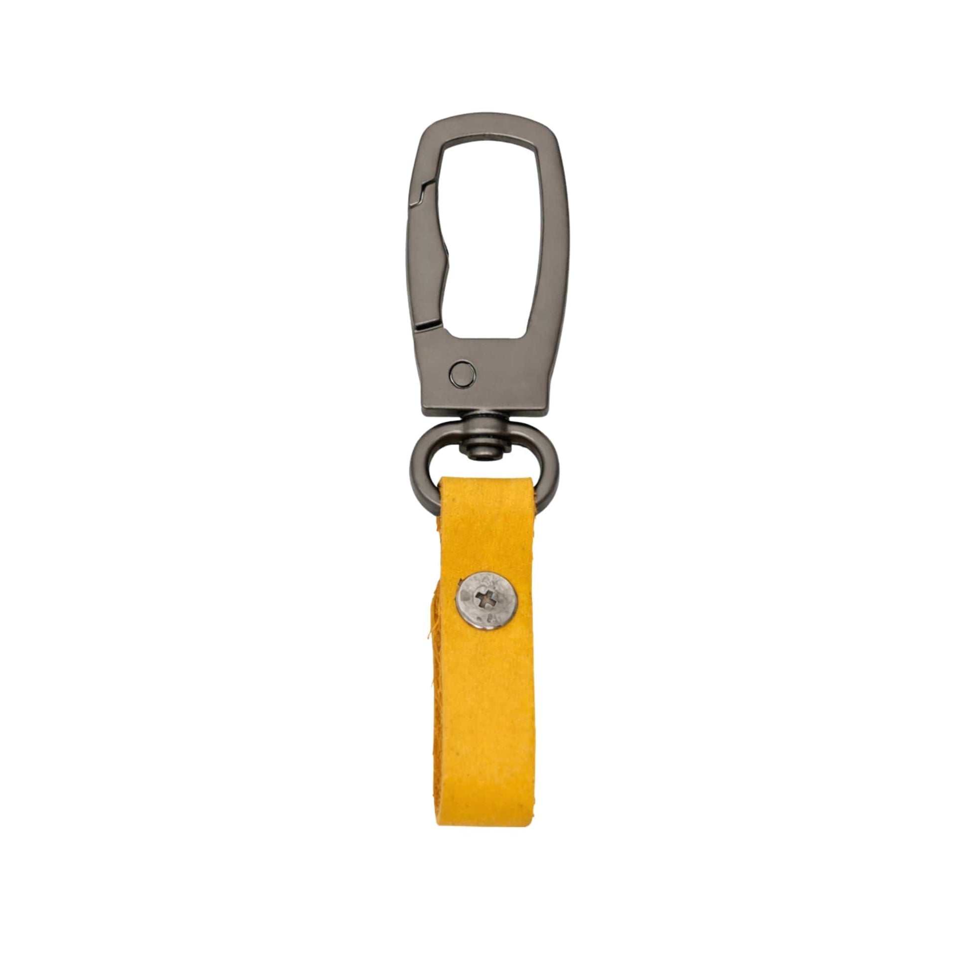 FORGECLIP MUSTARD YELLOW - Stainless Steel Keychain for Men & Boy - THE MEN THING