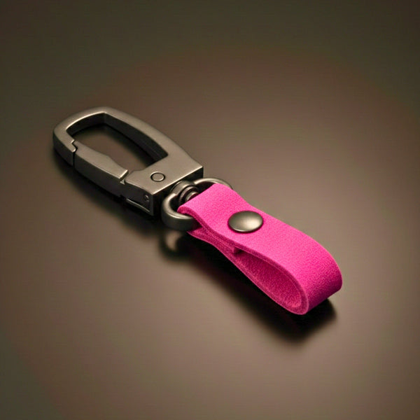 FORGECLIP PINK - Stainless Steel Keychain for Men & Boy