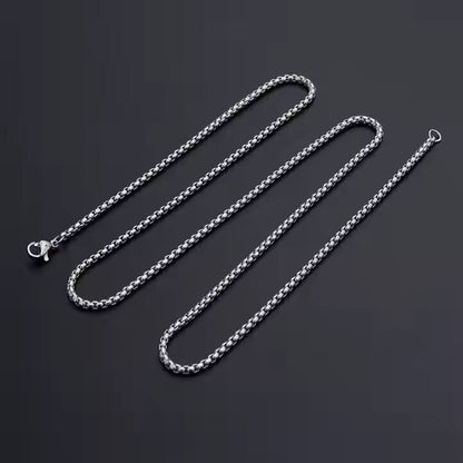 FROSTBITE - 3mm Chain Pure Stainless Steel 23inch for Men & Boys - THE MEN THING