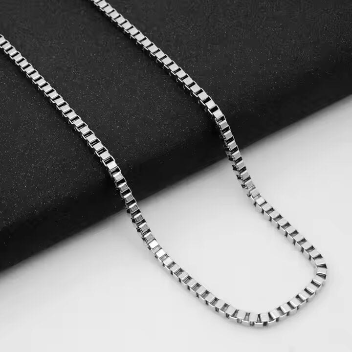FROSTBITE - 3mm Chain Pure Stainless Steel 23inch for Men & Boys - THE MEN THING