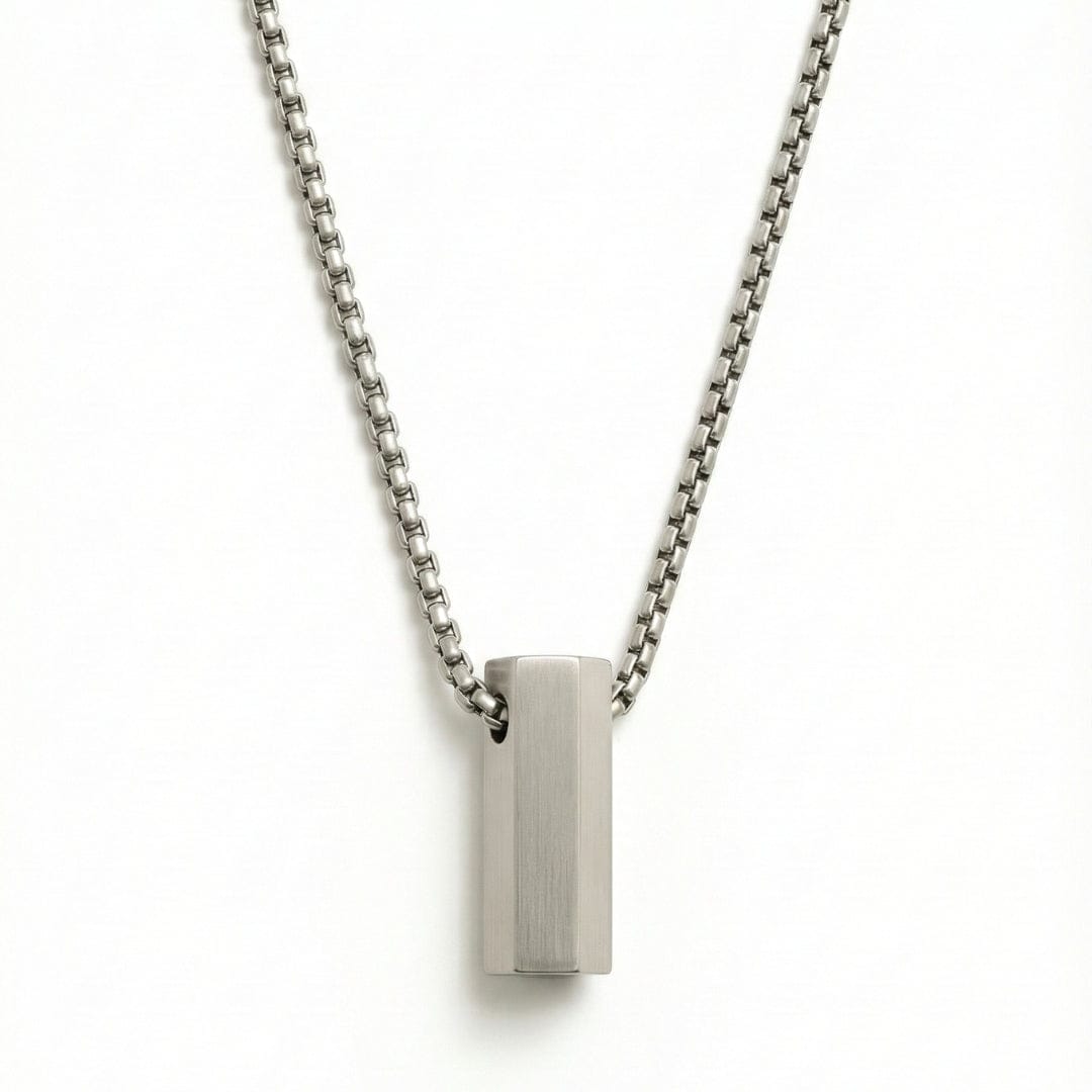 GLINT CORE - 24inch Pure Stainless Steel  Round box Chain for Men, European trending Style for Men & Boy - THE MEN THING