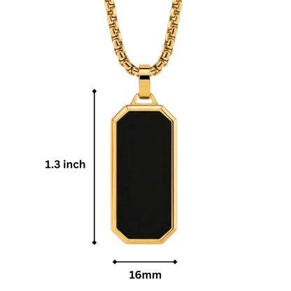 GOLDEN HAWK CREST - Pure Stainless Steel 24inch Round box Chain for Men, European trending Style for Men & Boy — SS Pendant/ Necklace for Men | THE MEN THING