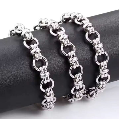 GRAVION - 11mm Chain Pure Stainless Steel 23inch for Men & Boys - THE MEN THING