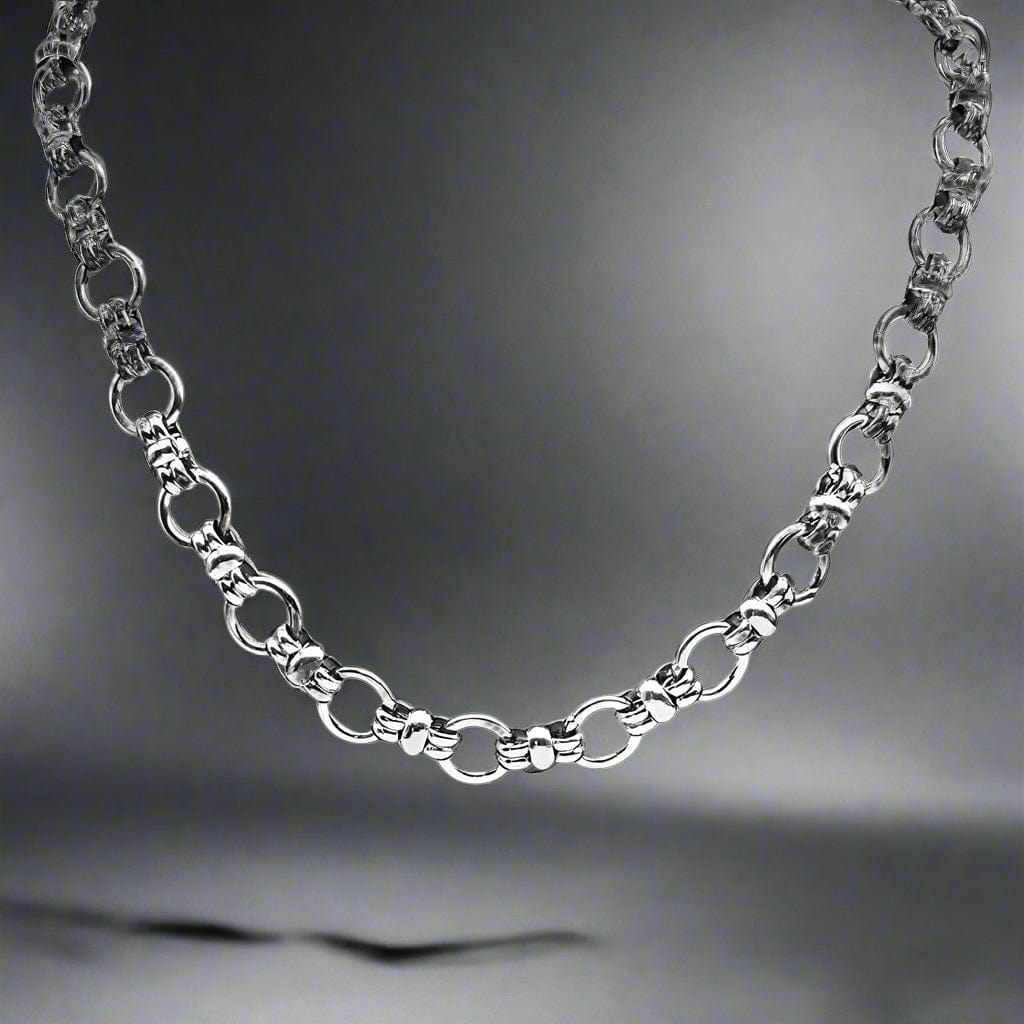 GRAVION - 11mm Chain Pure Stainless Steel 23inch for Men & Boys - THE MEN THING