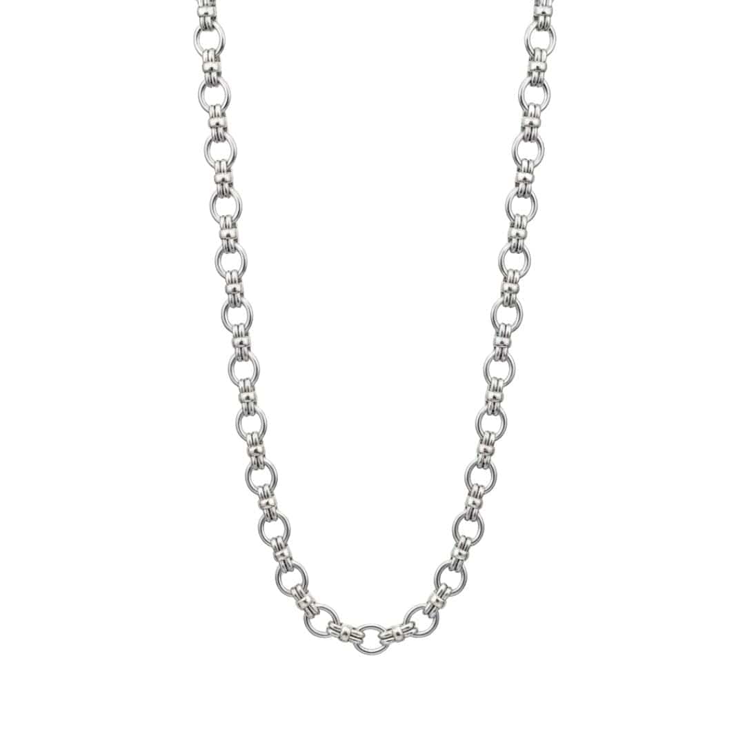 GRAVION - 11mm Chain Pure Stainless Steel 23inch for Men & Boys - THE MEN THING