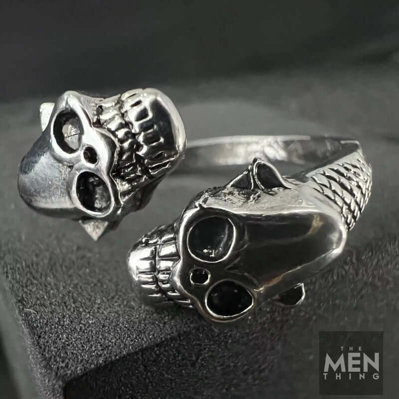 GRIMHUG - Alloy Adjustable Vintage Ring, American trending Style for Men & Boys - THE MEN THING