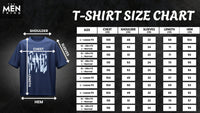 GRUNGE FADE Oversized T-Shirt - Blue