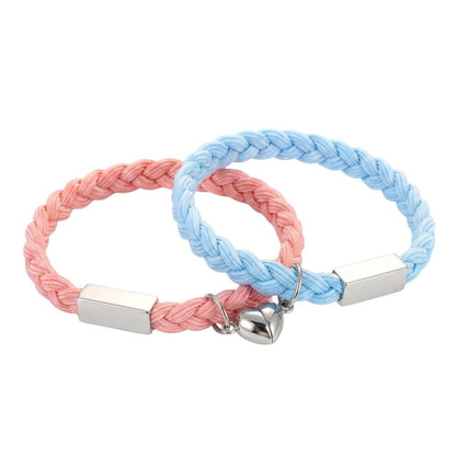 HEARTSTRING - Bracelet with Heart Charm for Men and Women Adjustable Couples Bracelet — Leather Bracelet for Men | THE MEN THING
