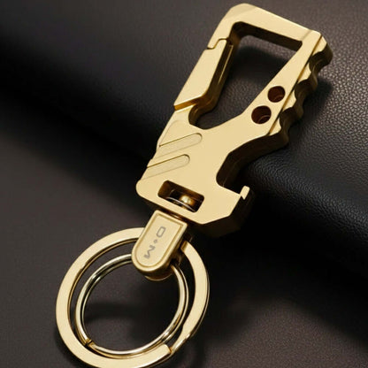 HEXAGRIP - GODLEN - Stainless Steel Keychain for Men & Boy — KeyChains for Men | THE MEN THING