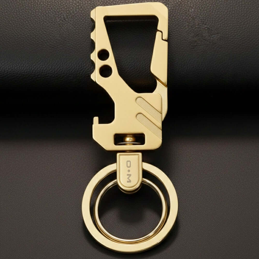 HEXAGRIP - GODLEN - Stainless Steel Keychain for Men & Boy — KeyChains for Men | THE MEN THING