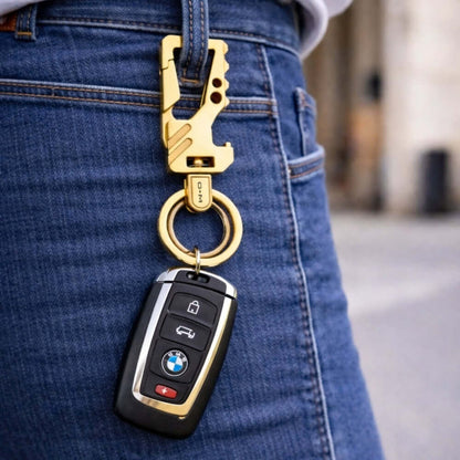 HEXAGRIP - GODLEN - Stainless Steel Keychain for Men & Boy — KeyChains for Men | THE MEN THING