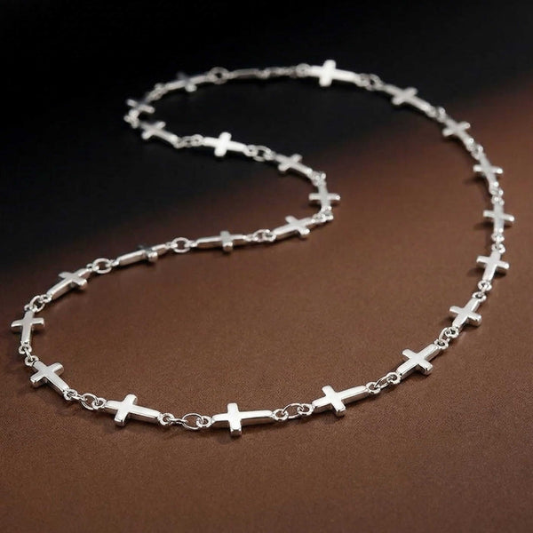 HOLY LINK - 7mm Pure Stainless Steel 20inch Chain for Men & Boys